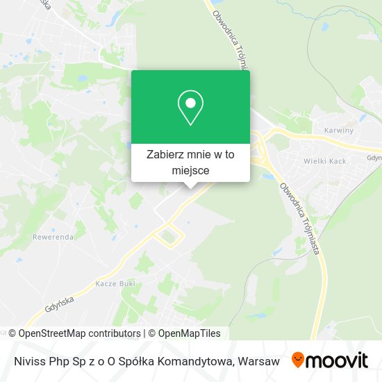 Mapa Niviss Php Sp z o O Spółka Komandytowa