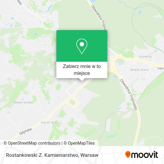 Mapa Rostankowski Z. Kamieniarstwo