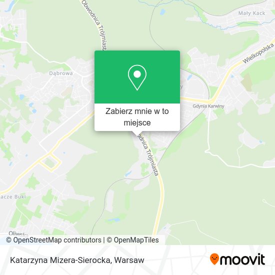 Mapa Katarzyna Mizera-Sierocka