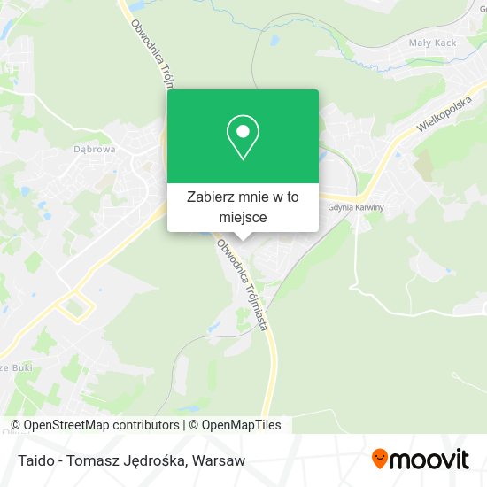 Mapa Taido - Tomasz Jędrośka