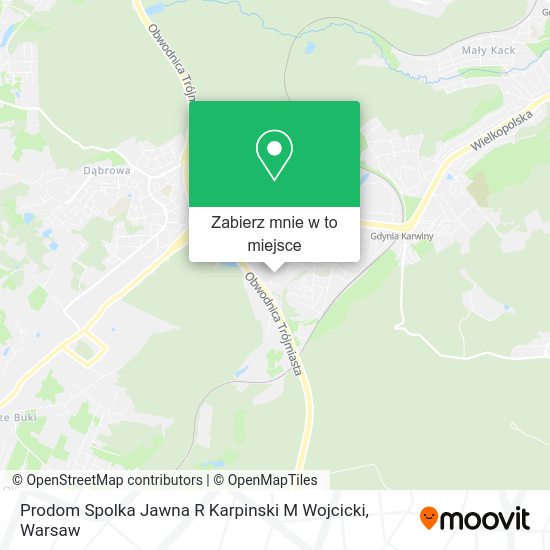 Mapa Prodom Spolka Jawna R Karpinski M Wojcicki