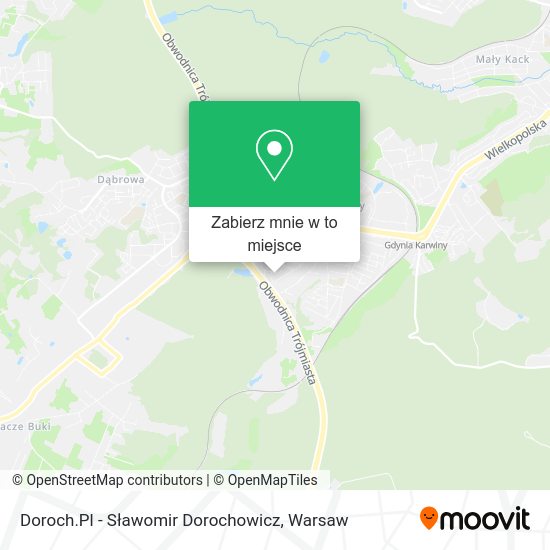 Mapa Doroch.Pl - Sławomir Dorochowicz