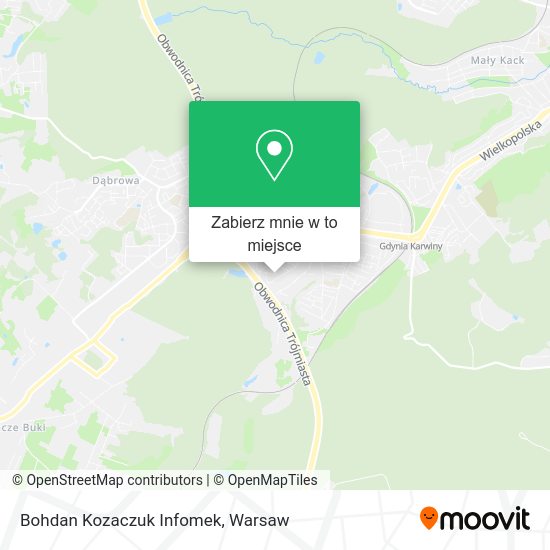 Mapa Bohdan Kozaczuk Infomek