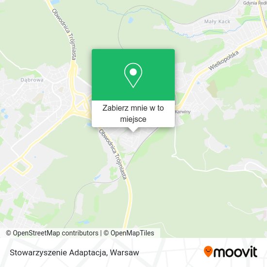 Mapa Stowarzyszenie Adaptacja