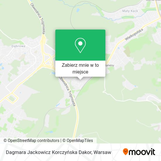 Mapa Dagmara Jackowicz Korczyńska Dakor