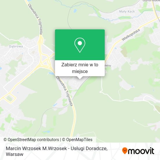 Mapa Marcin Wrzosek M.Wrzosek - Usługi Doradcze