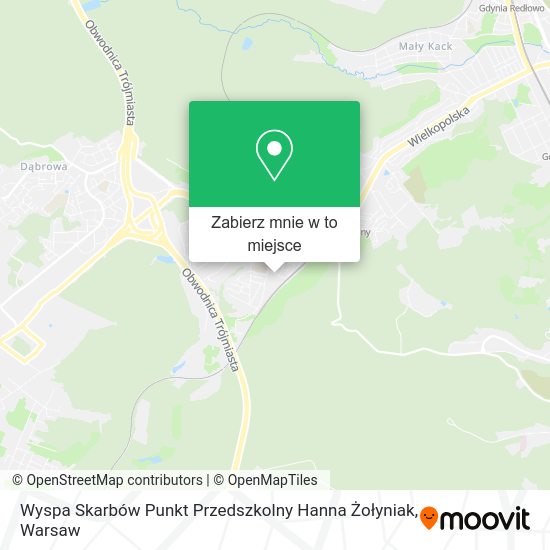 Mapa Wyspa Skarbów Punkt Przedszkolny Hanna Żołyniak