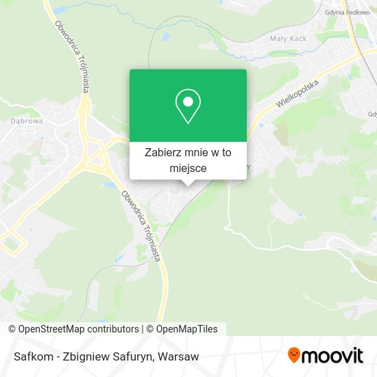 Mapa Safkom - Zbigniew Safuryn