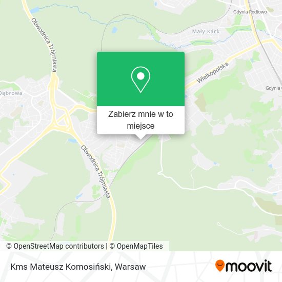 Mapa Kms Mateusz Komosiński