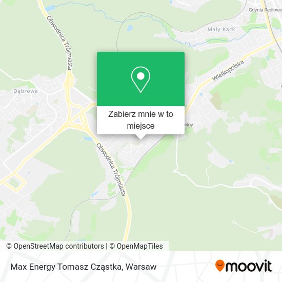 Mapa Max Energy Tomasz Cząstka