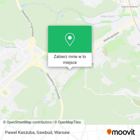 Mapa Paweł Kaszuba, Gawbud