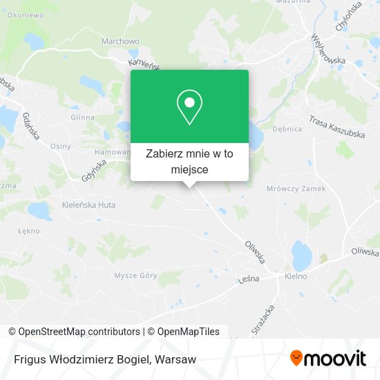 Mapa Frigus Włodzimierz Bogiel