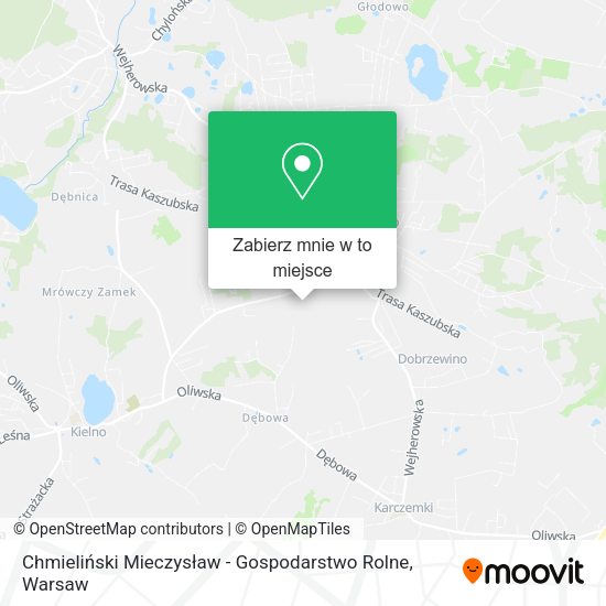 Mapa Chmieliński Mieczysław - Gospodarstwo Rolne