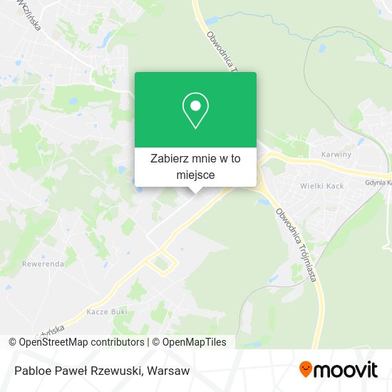 Mapa Pabloe Paweł Rzewuski