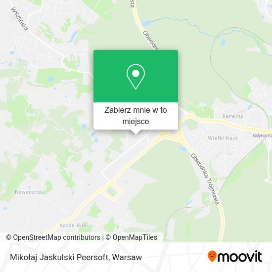 Mapa Mikołaj Jaskulski Peersoft