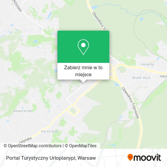 Mapa Portal Turystyczny Urloplanypl