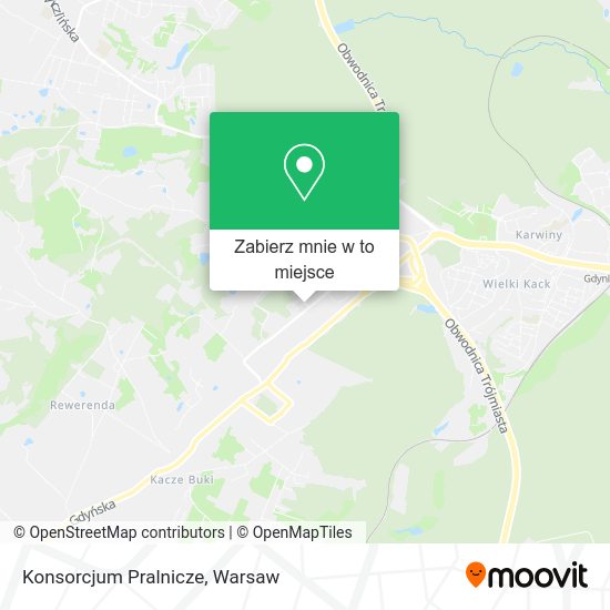 Mapa Konsorcjum Pralnicze