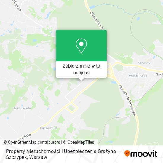 Mapa Property Nieruchomości i Ubezpieczenia Grażyna Szczypek