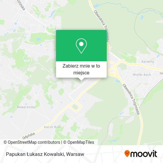 Mapa Papukan Łukasz Kowalski