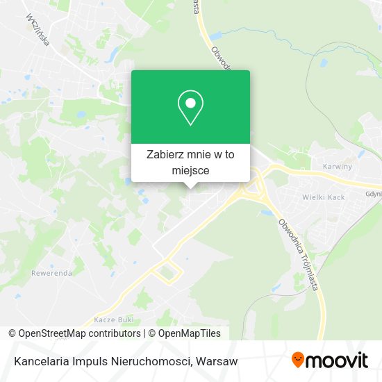 Mapa Kancelaria Impuls Nieruchomosci