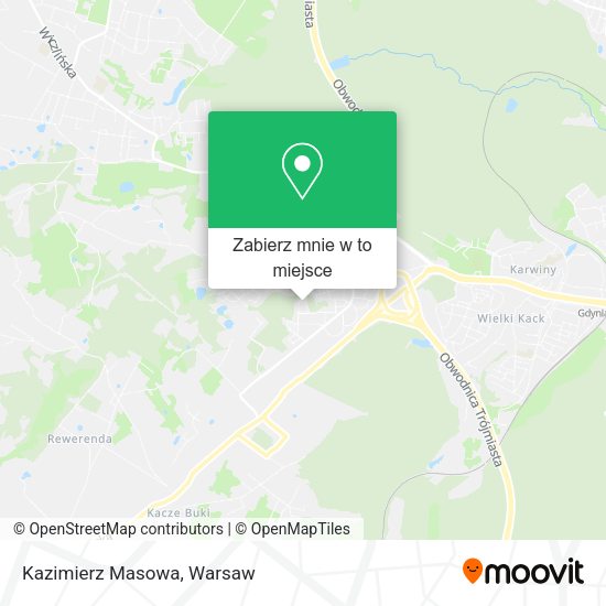 Mapa Kazimierz Masowa