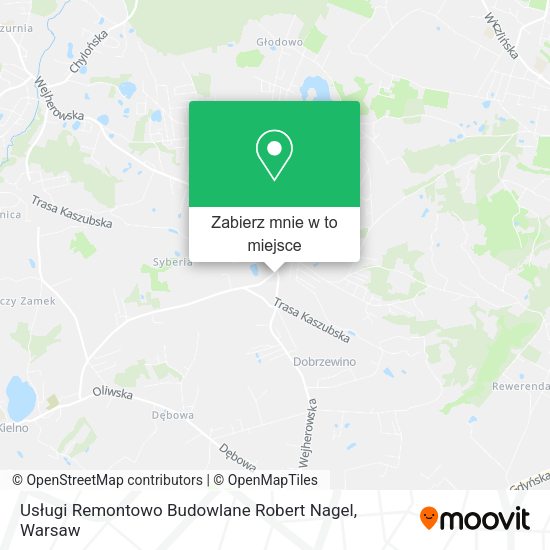 Mapa Usługi Remontowo Budowlane Robert Nagel