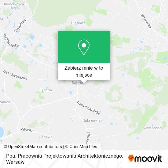 Mapa Ppa. Pracownia Projektowania Architektonicznego