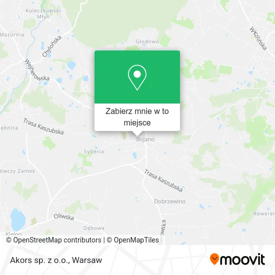 Mapa Akors sp. z o.o.
