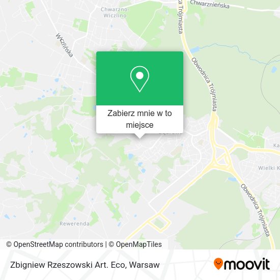 Mapa Zbigniew Rzeszowski Art. Eco