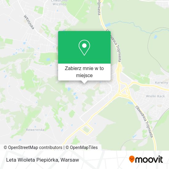 Mapa Leta Wioleta Piepiórka