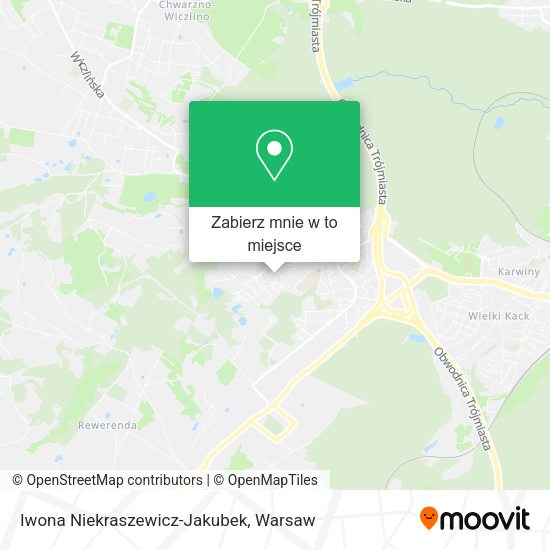 Mapa Iwona Niekraszewicz-Jakubek