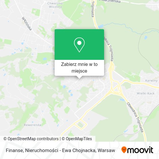 Mapa Finanse, Nieruchomości - Ewa Chojnacka