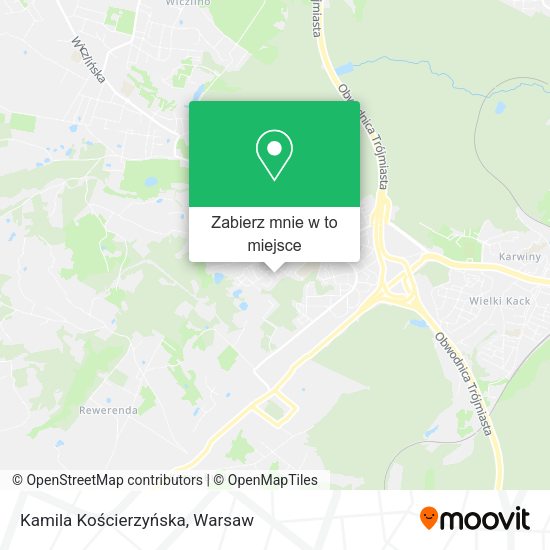 Mapa Kamila Kościerzyńska