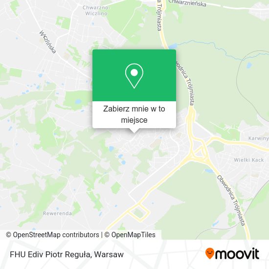 Mapa FHU Ediv Piotr Reguła