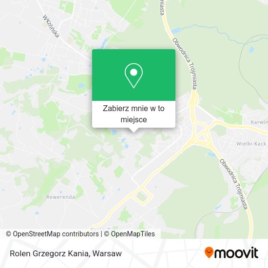 Mapa Rolen Grzegorz Kania