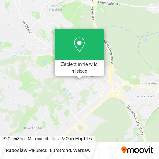 Mapa Radosław Pałubicki Eurotrend