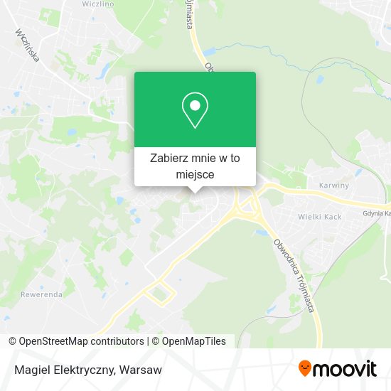 Mapa Magiel Elektryczny