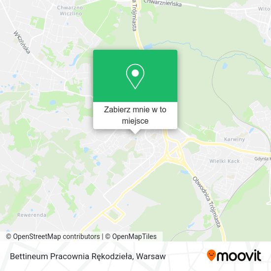 Mapa Bettineum Pracownia Rękodzieła