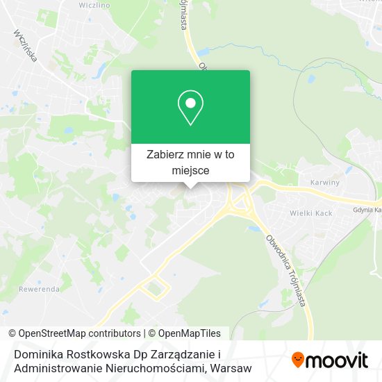 Mapa Dominika Rostkowska Dp Zarządzanie i Administrowanie Nieruchomościami