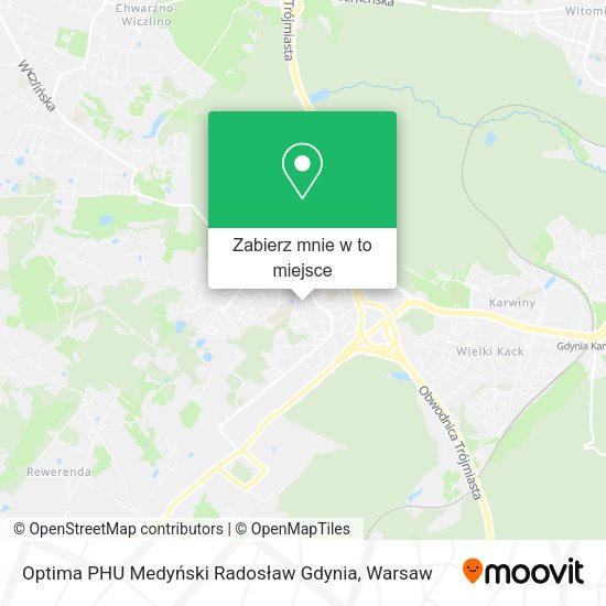 Mapa Optima PHU Medyński Radosław Gdynia