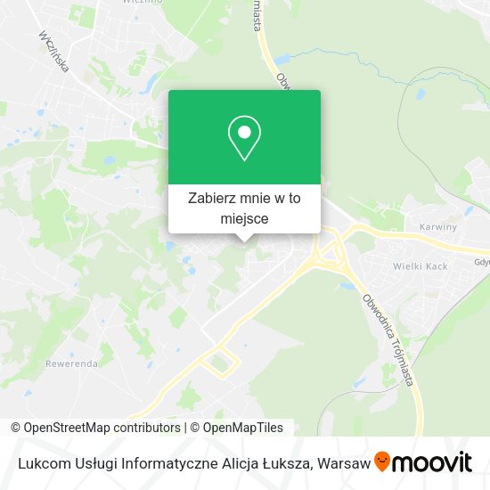 Mapa Lukcom Usługi Informatyczne Alicja Łuksza