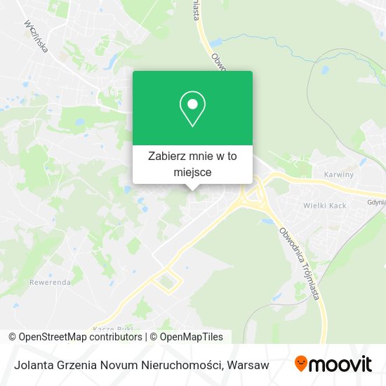 Mapa Jolanta Grzenia Novum Nieruchomości