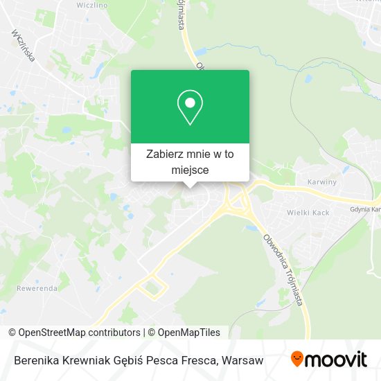 Mapa Berenika Krewniak Gębiś Pesca Fresca