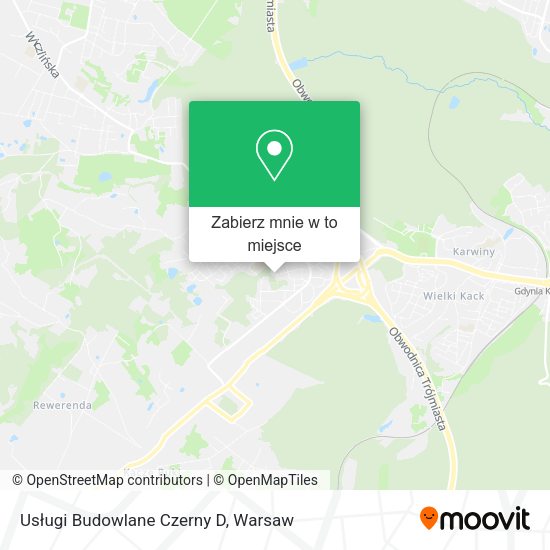 Mapa Usługi Budowlane Czerny D