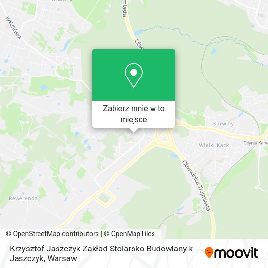 Mapa Krzysztof Jaszczyk Zakład Stolarsko Budowlany k Jaszczyk