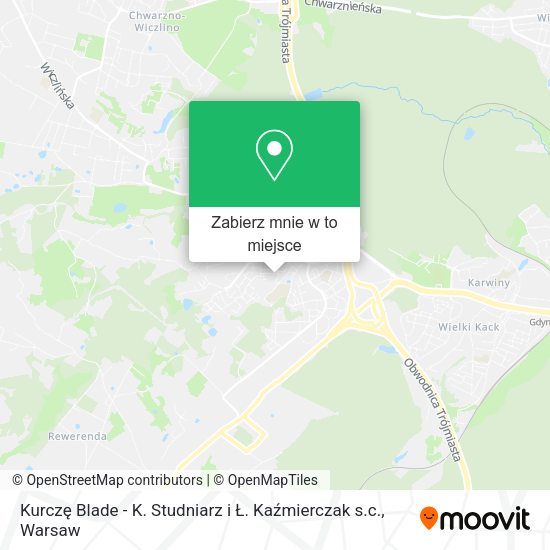 Mapa Kurczę Blade - K. Studniarz i Ł. Kaźmierczak s.c.