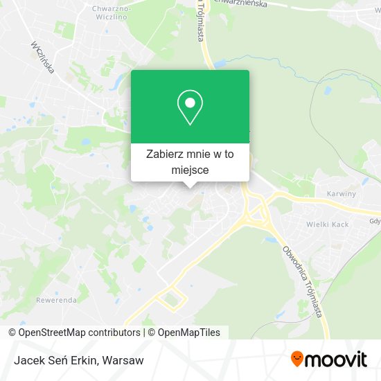 Mapa Jacek Seń Erkin