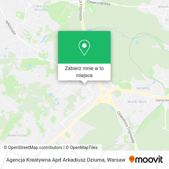 Mapa Agencja Kreatywna Apd Arkadiusz Dziuma