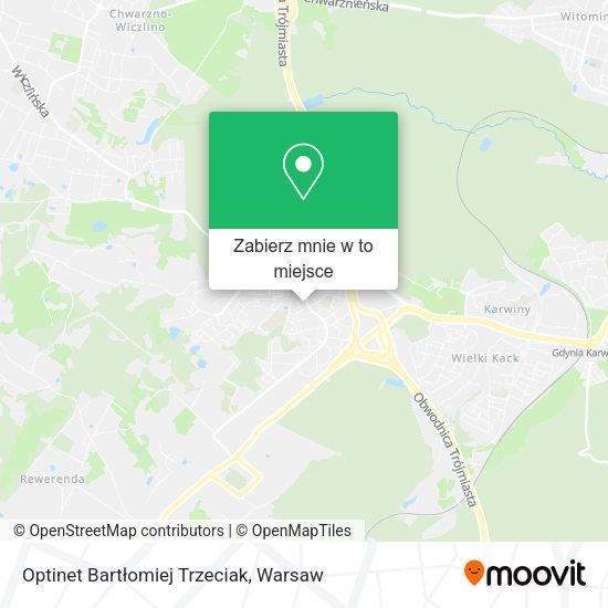 Mapa Optinet Bartłomiej Trzeciak