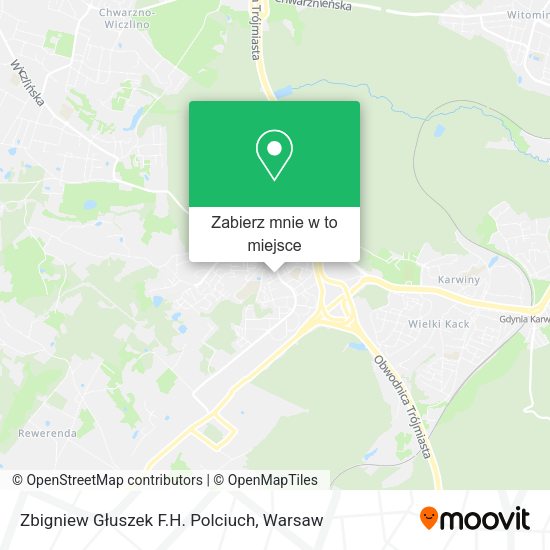 Mapa Zbigniew Głuszek F.H. Polciuch